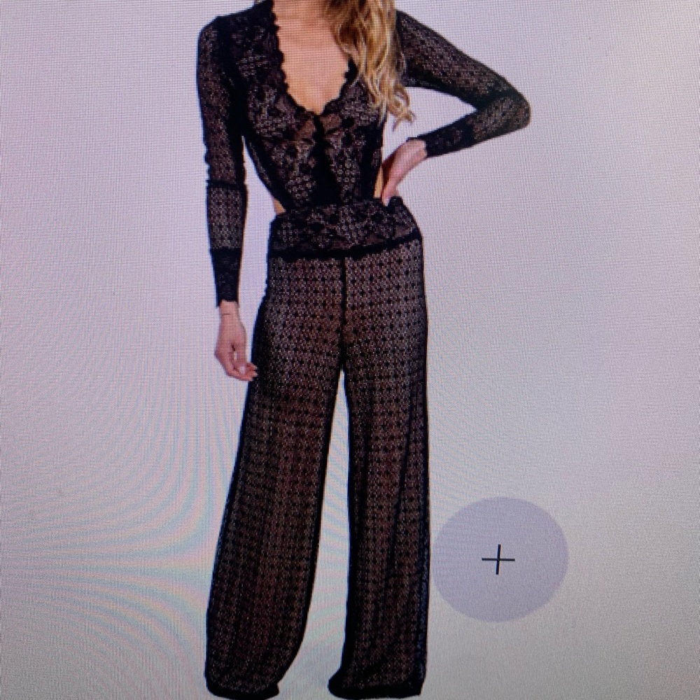 Nightcap Lace jumpsuit size 2 - Picture 6 of 8